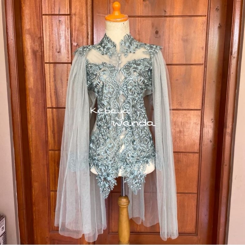 Atasan Kebaya Tunangan / Kebaya Wisuda/Kebaya Pagar Ayu/Kebaya Modern/Kebaya Terbaru/Kebaya Murah