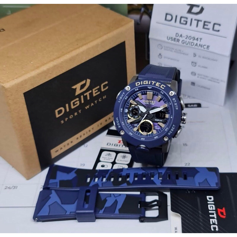 jam tangan digitec DA2094 T Analog-Digital