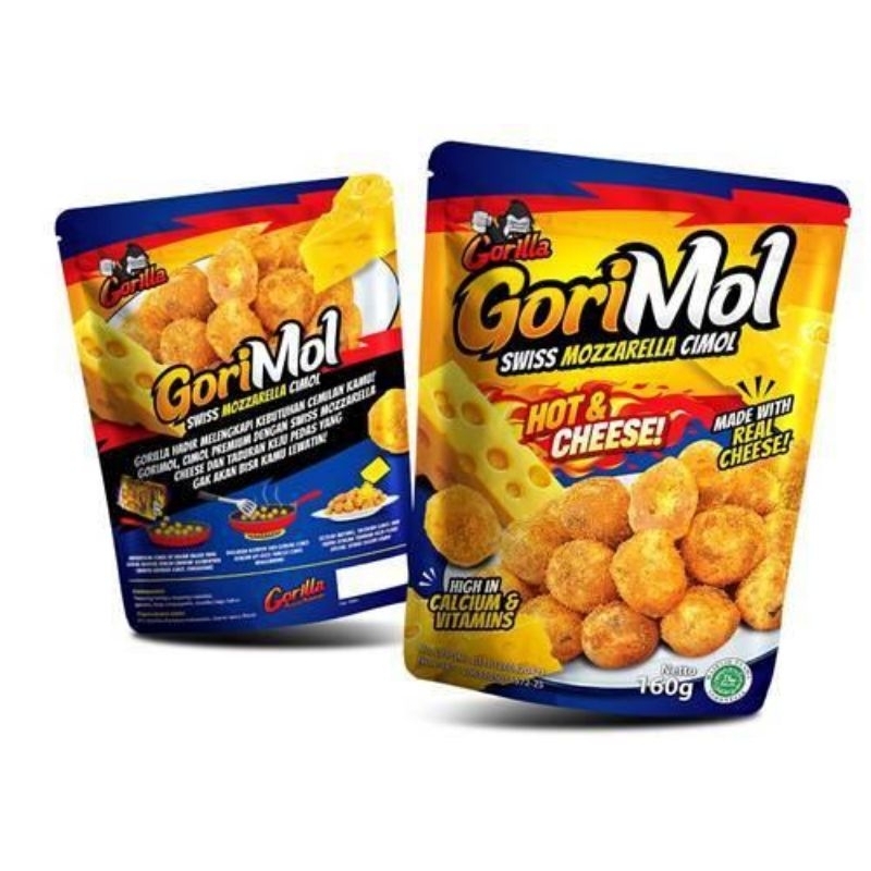 

Gorilla Cimol Mozarella GoriMol 160 Gr Swiss Mozarella Cimol