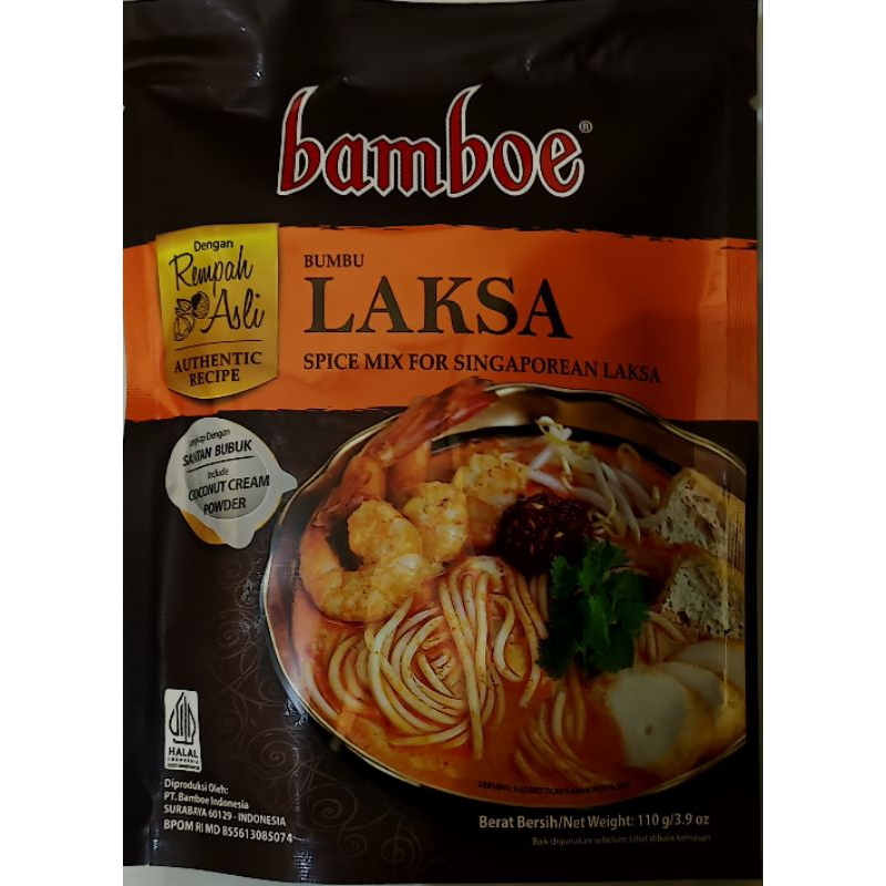 Bamboe Premium Laksa 110 gr