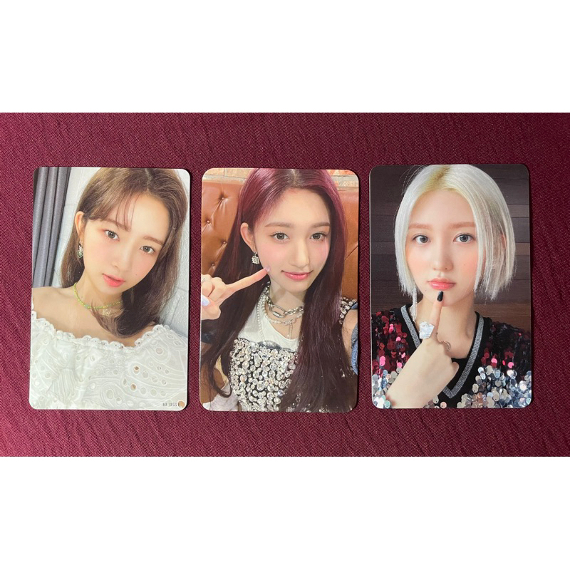 PHOTOCARD PC REI ELEVEN JAPAN LEESEO SOUNDWAVE LODI LOVE DIVE GAEUL WITHMUU AFLI AFTER LIKE IVE OFFI