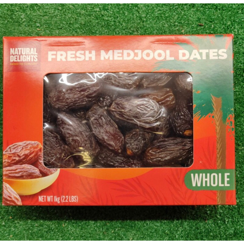 

Kurma Medjool Jumbo Natural Dates Whole USA 1 kg