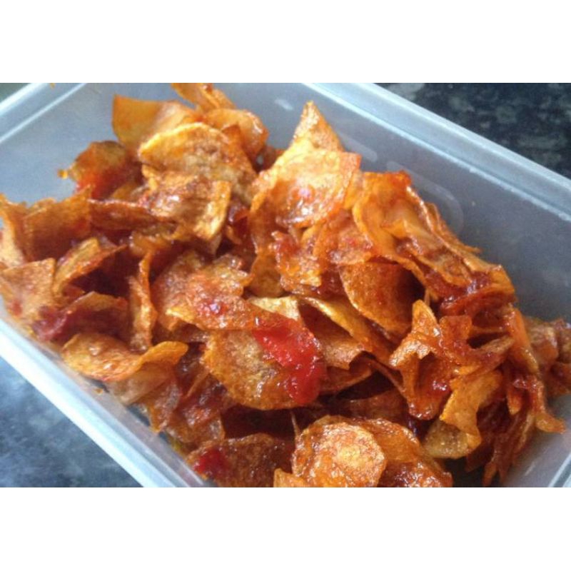 

Kering Kentang murah pedas manis 100 gr