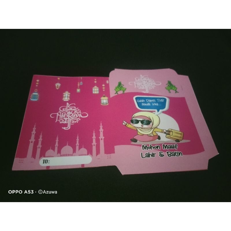 

amplop karakter mini 1000 lembar