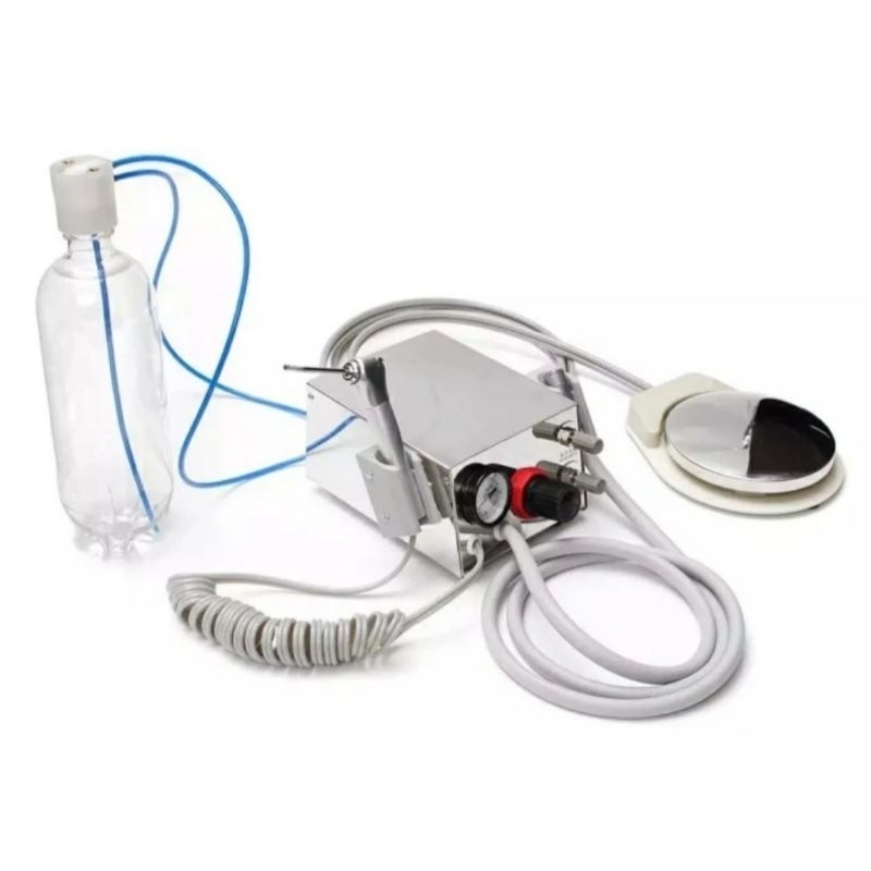 dental minijet portable besi kotak type II minijet highspeed dan threeway bur behel veneer gigi