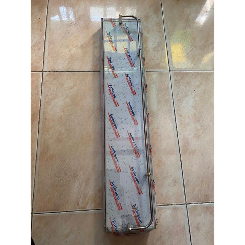 Rak / Tempat sabun Kaca plangset Favios bagus Fv204-60 /60cm