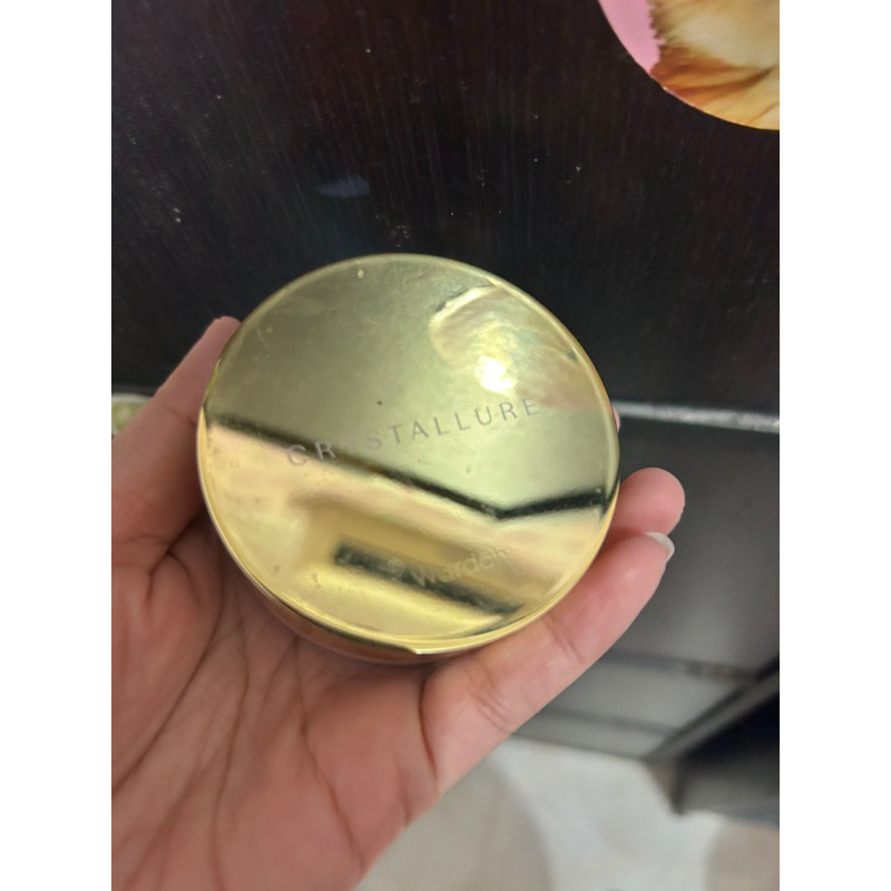 Bedak tabur preloved wardah crystallure shade ivory