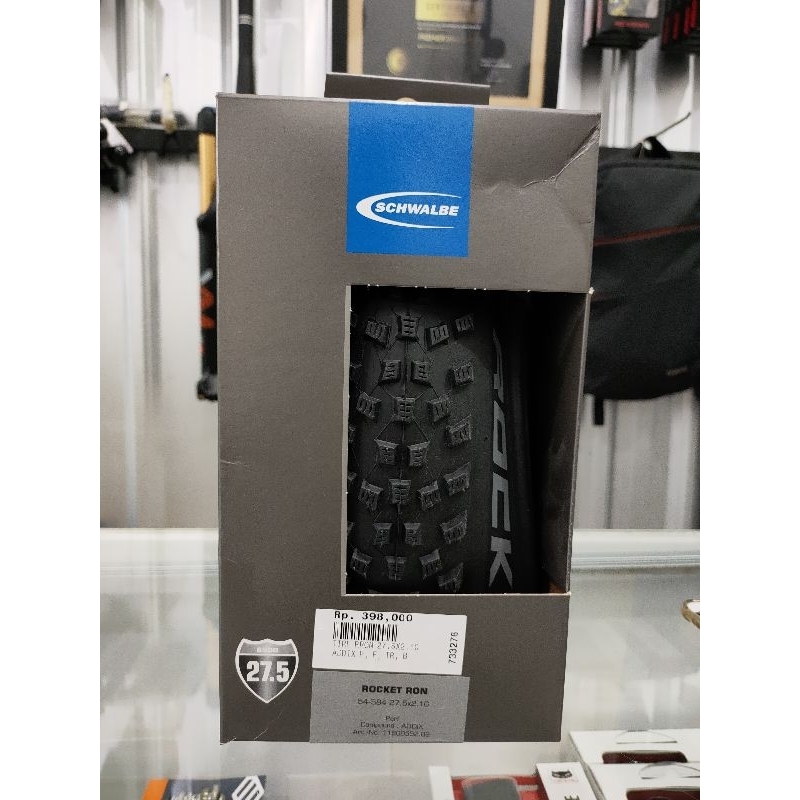 Tire Schwalbe Ban Sepeda Schwalbe Rocket Ron Addix Tubeless Ready 27.5x2.10