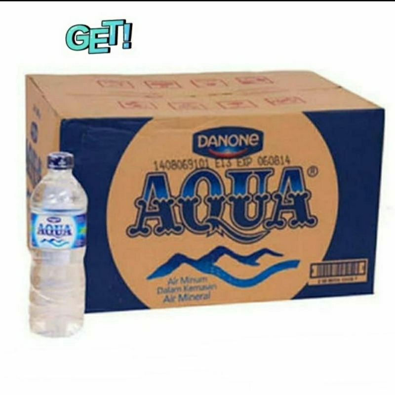 

aqua 600 ml | 1 dus isi 24 botol