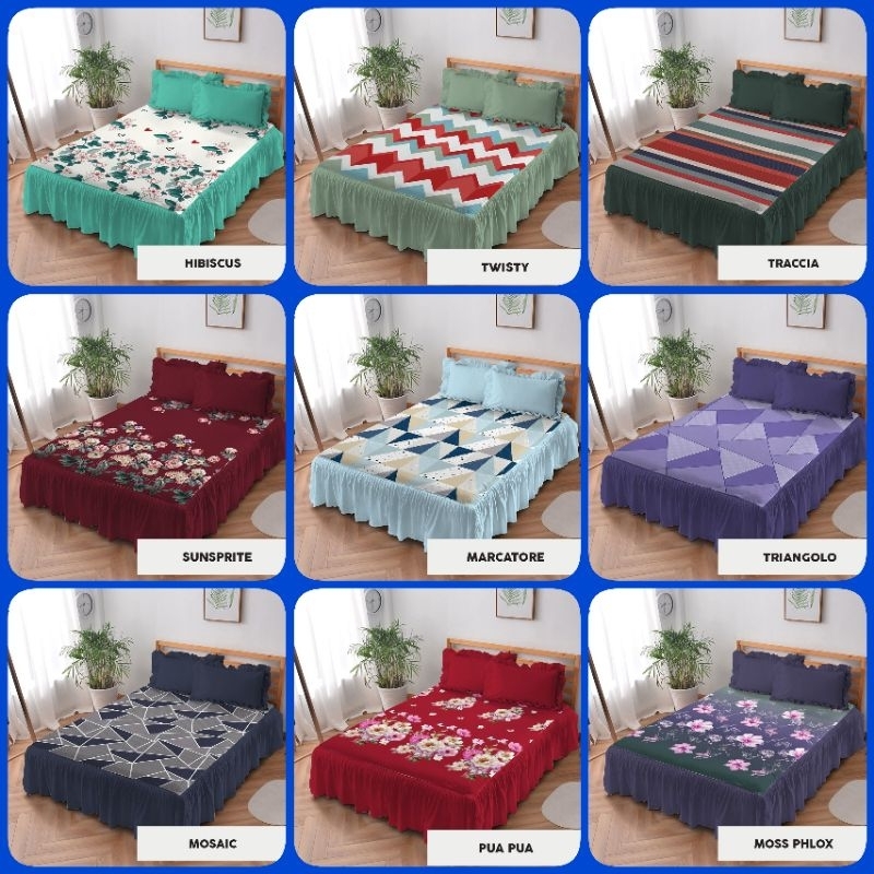 SPREI RUMBAI KINTAKUN LITE 120X200 / 100X200 / 90X200 / 80X200 UKURAN KHUSUS