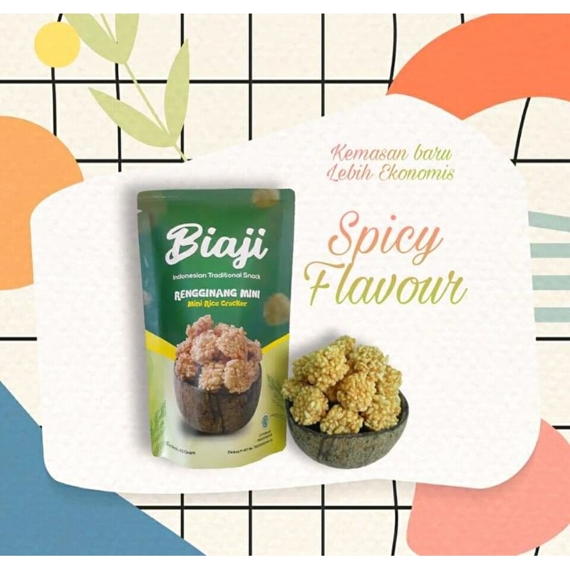 

RENGGINANG MINI BIAJI RASA SPICY ORIGINAL