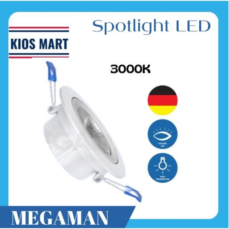 Megaman Spotlight LED MQTL2048 CL 3000K / 5W / 7W