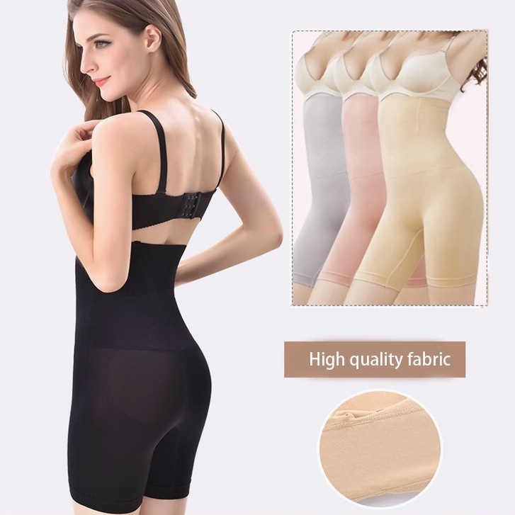 Korset Seamless Celana Pelatih Pinggang Tinggi Corset Bodyshaper 612