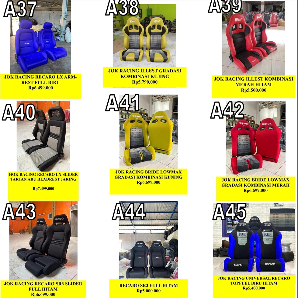 JOK MOBIL RACING JOK MOBIL UNIVERSAL JOK MOBIL UTK SEMUA JENIS MOBILJOK MOBIL TERBAIK  RACING UNIVER