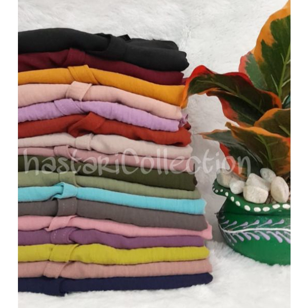 Jilbab Kerudung Bergo Crinkle AirFlow XXL KANCING &amp; AKRILIK