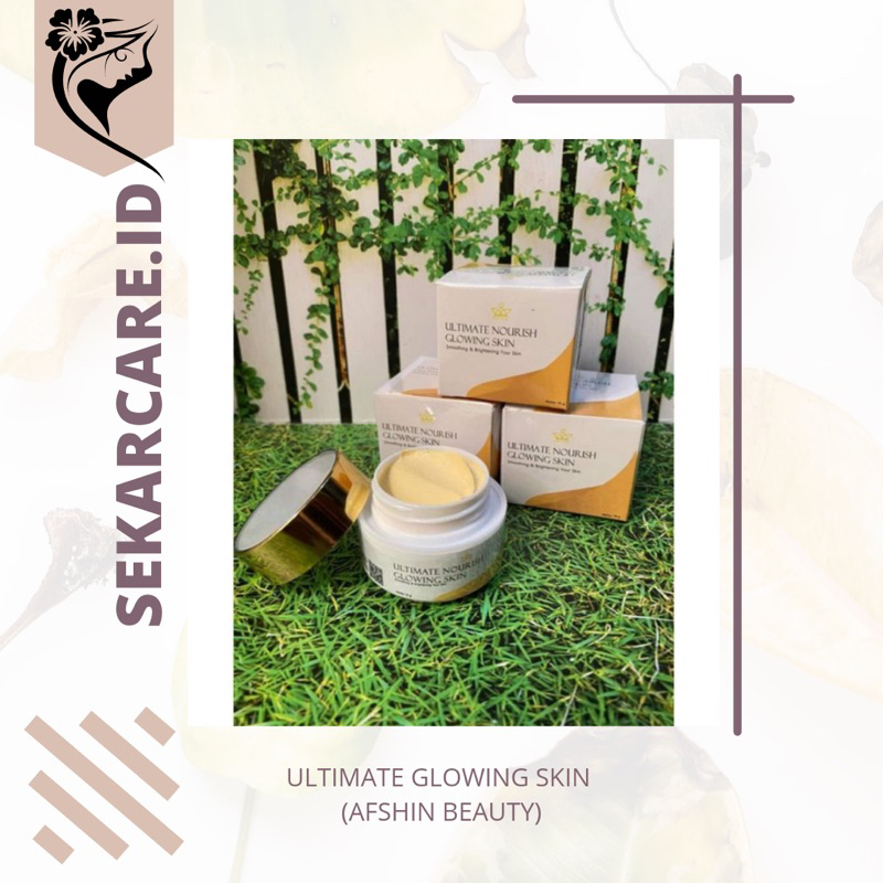 (READY) ULTIMATE NOURISH GLOWING SKIN BPOM (100% ORIGINAL) BIKIN PUTIH BERSIH GLOWING ULTIMATE NOURISH GLOWING SKIN CREAM GLOWING SKIN ORIGINAL / MENGATASI JERAWAT DAN MENGHILANGKAN BEKAS JERAWAT