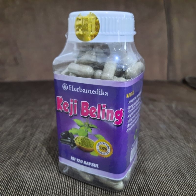 Kapsul Keji Beling Obat Herbal Penghancur Batu Ginjal