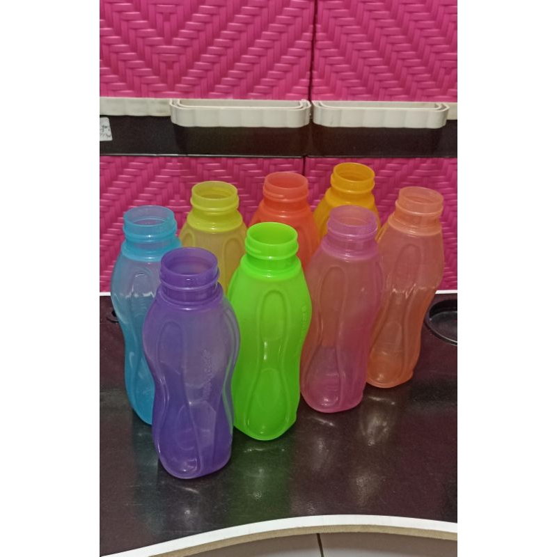 BASE/ WADAH ECO BOTTLE 310ML (4PCS) TANPA TUTUP SECOND TUPPERWARE