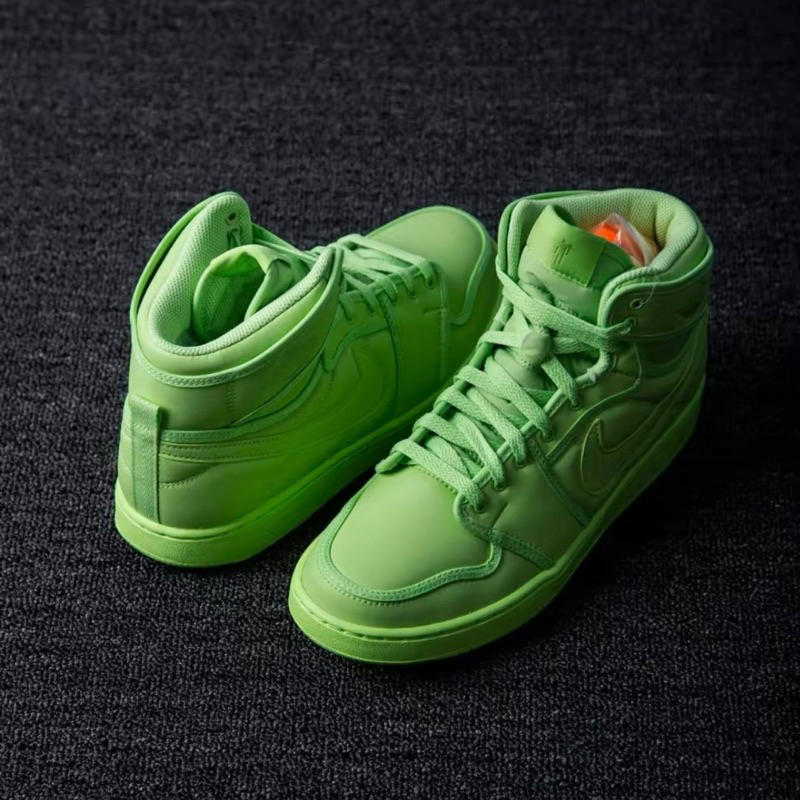Nike Air Jordan 1 Retro AJKO Billie Eilish Ghost Green Neon 100% Authentic