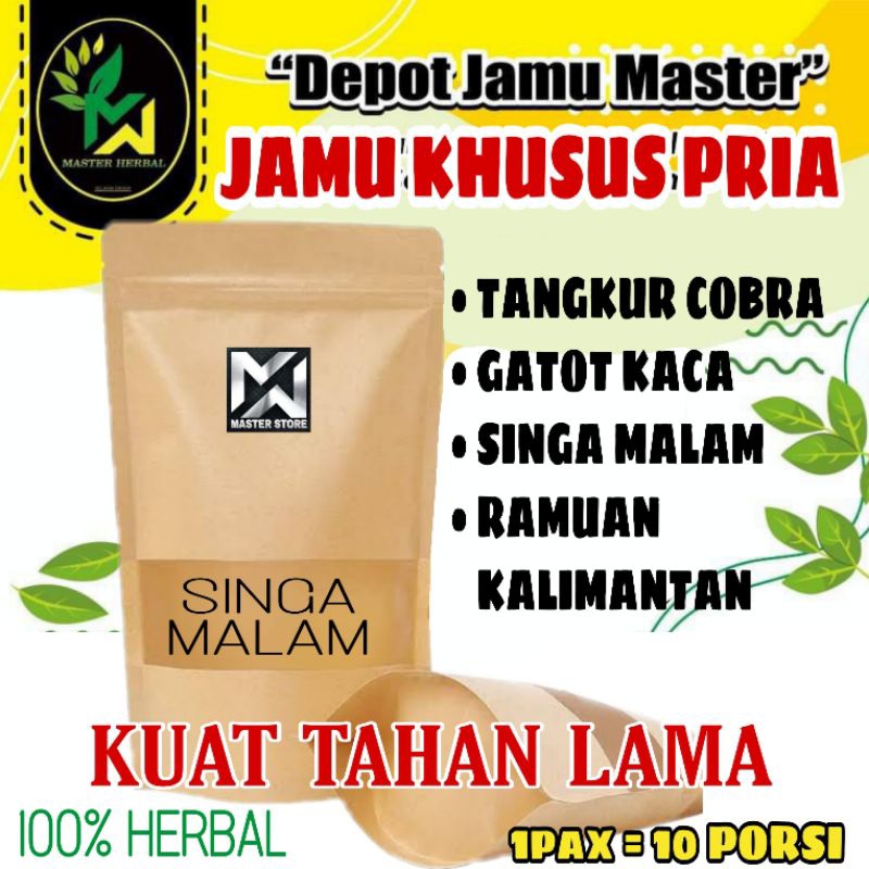 JAMU KUAT PRIA TAHAN LAMA SPESIAL RAMUAN SENDIRI 100% HERBAL ,TANKUR COBRA/TANDUKRUSA/GATOTKACA/SING