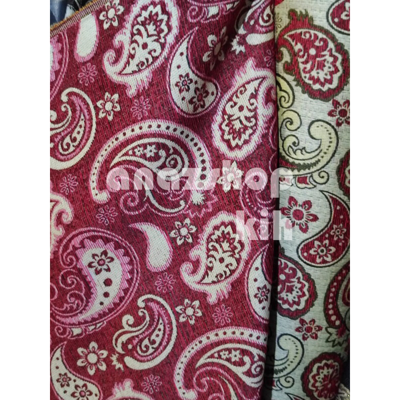 KAIN CENIL CHENILLE CHENIL MOTIF / BAHAN SOFA CENIL METERAN / KAIN BLUDRU BELUDRU CENIL KURSI