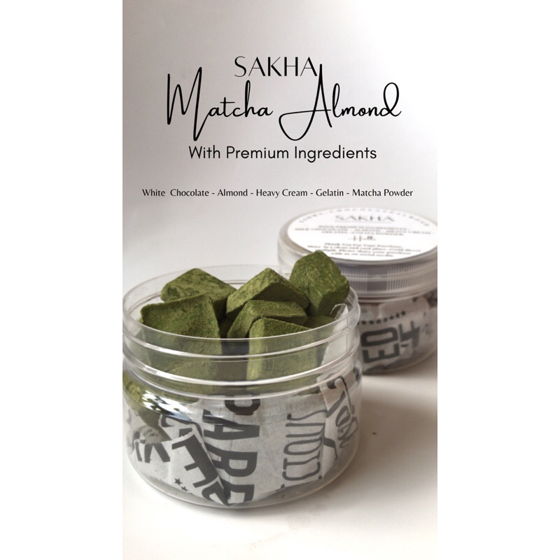 

SAKHA - MATCHA ALMOND