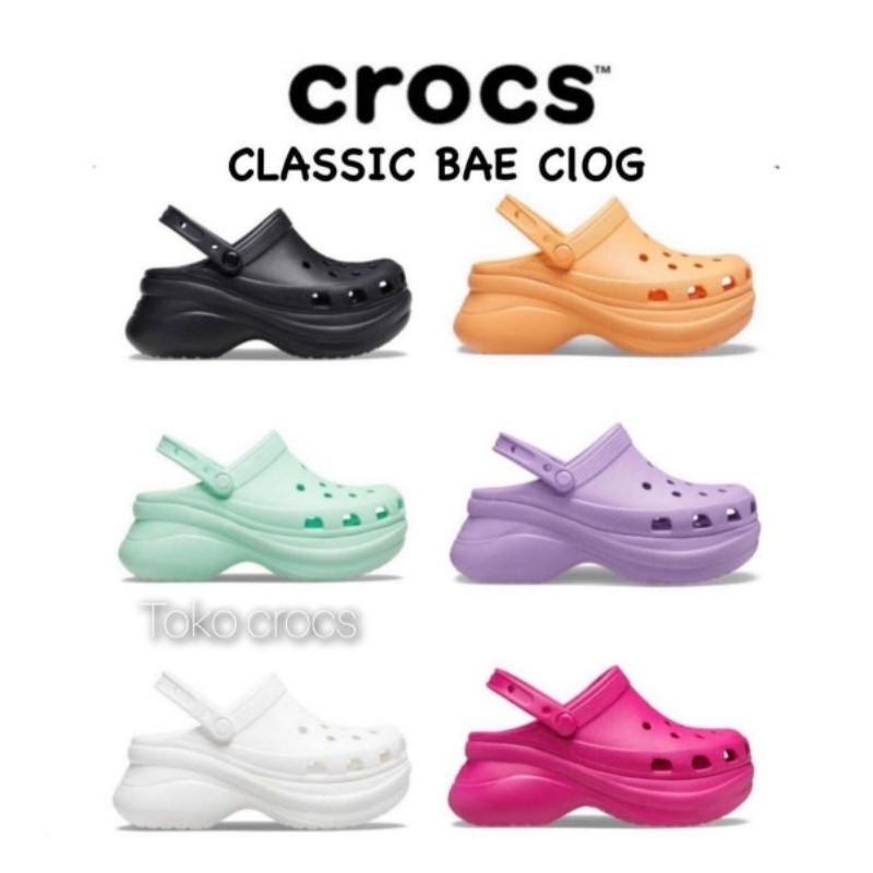 Crocs Bae Classic / sandal wanita crocs classic Bae / Crocs Bae clog