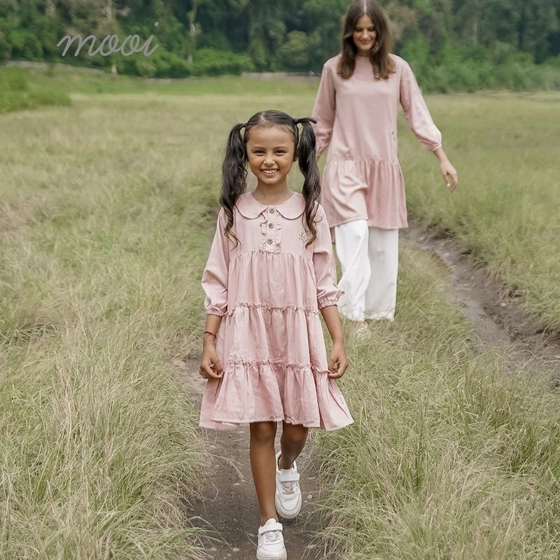 Havva dress mooi/baju dress anak 1-10 thn