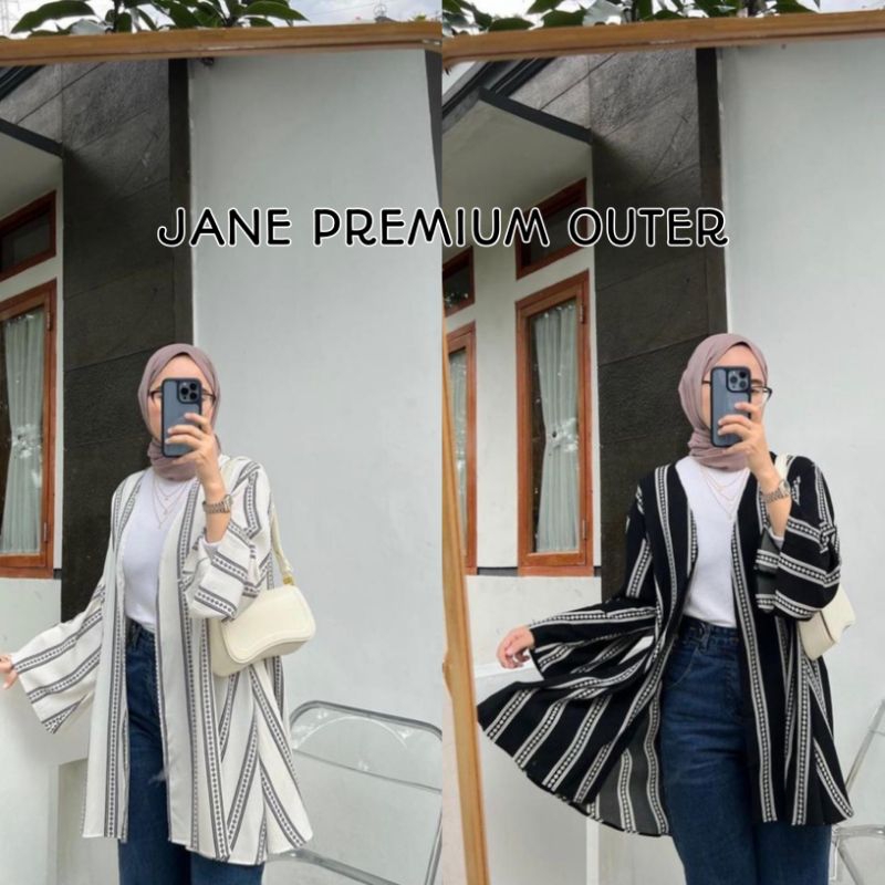 OUTER WANITA PANJANG - JANE OUTER PREMIUM RAYON DIAMOND