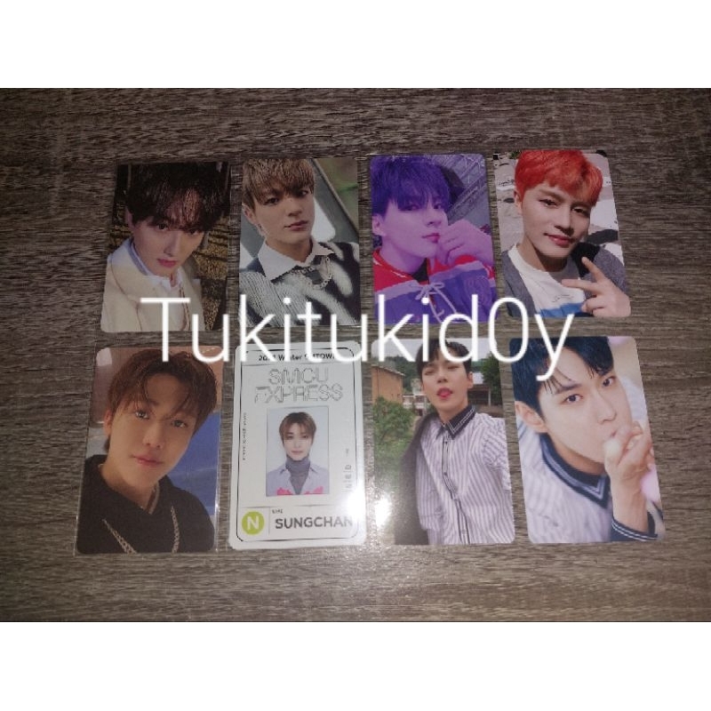 [TAKE ALL ONLY/WTT TO ALBUM DJJ BOX ] PHOTOCARD OFFICIAL JENO ARRIVAL/JENO PEMILU, KANGTA SMTOWN, JE