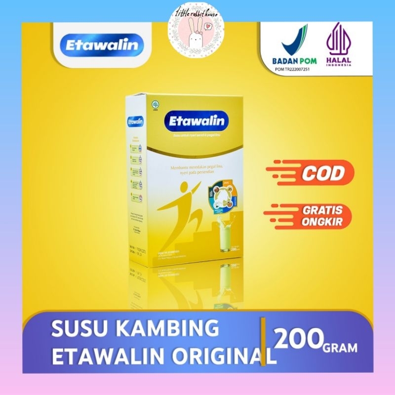 

ETAWALIN 200GR READY STOCK SUSU KAMBING ETAWA PREMIUM ORIGINAL ATASI NYERI SENDI