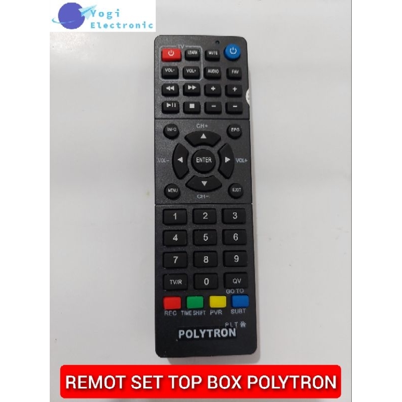 REMOT SET TOP BOX DVB-T2 POLYTRON