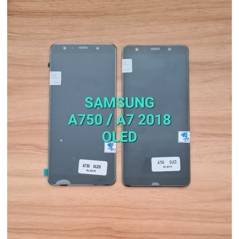 LCD SAMSUNG A7 2018 / A750 OLED LCD+TS FULLSET