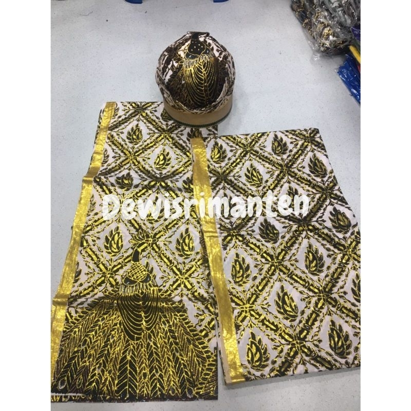 Jarik prodo lesti &amp; blangkon/jarik premium/kain solo