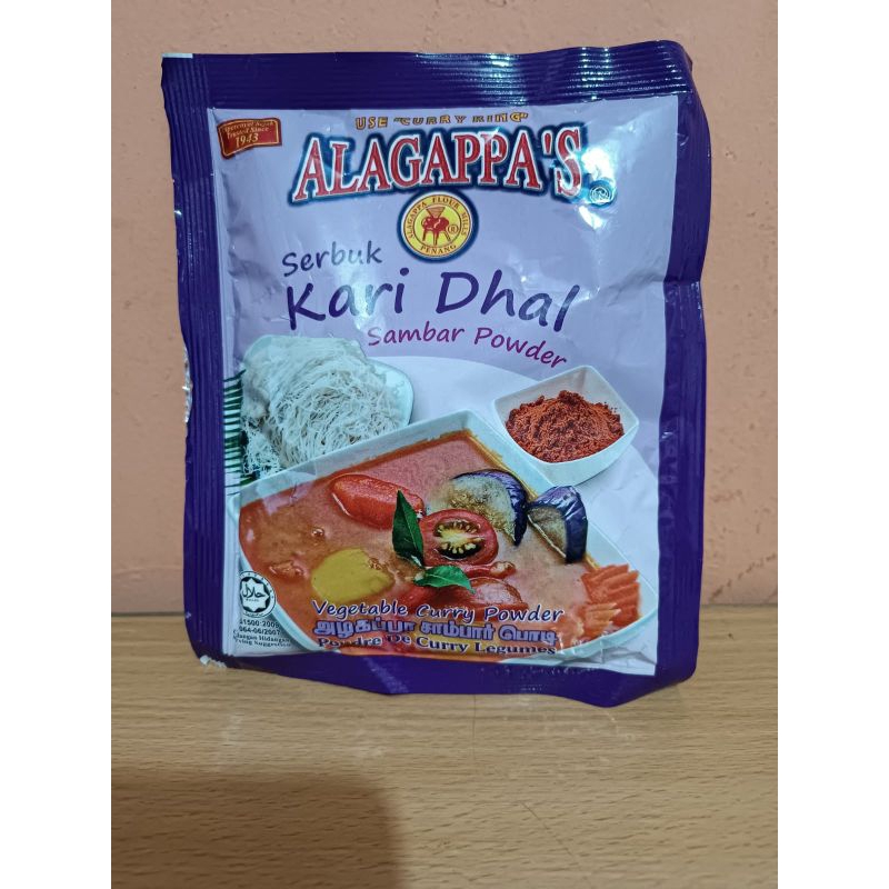 

Alagappa's Kari Dhal/Sambar Powder 100 gram