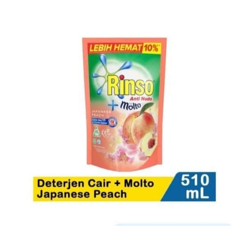 Rinso Molto Deterjen Cair 510 ml