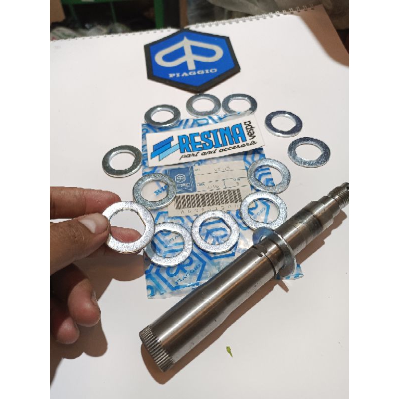 ring d as roda depan vespa excel px spartan kualitas bagus original