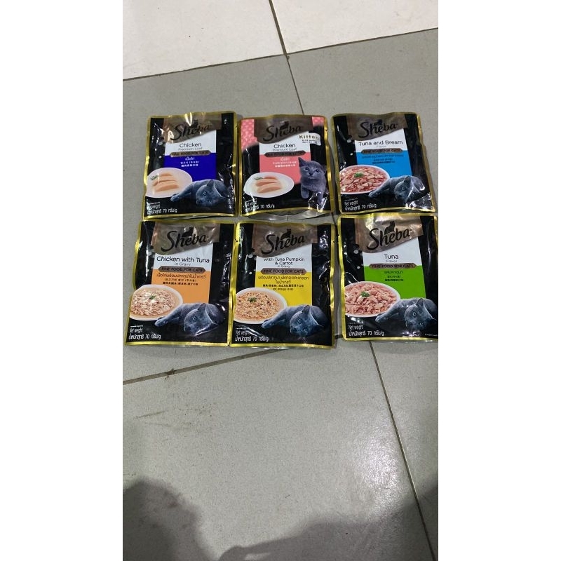 SHEBA POUCH ALL VARIANT SHEBA SASET SHEBA POUCH ADULT SHEBA POUCH KITTEN