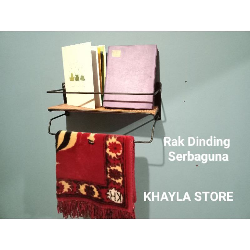 Rak Dinding Dapur/ Rak Dinding Minimalis/ Rak Dinding Kamar Mandi