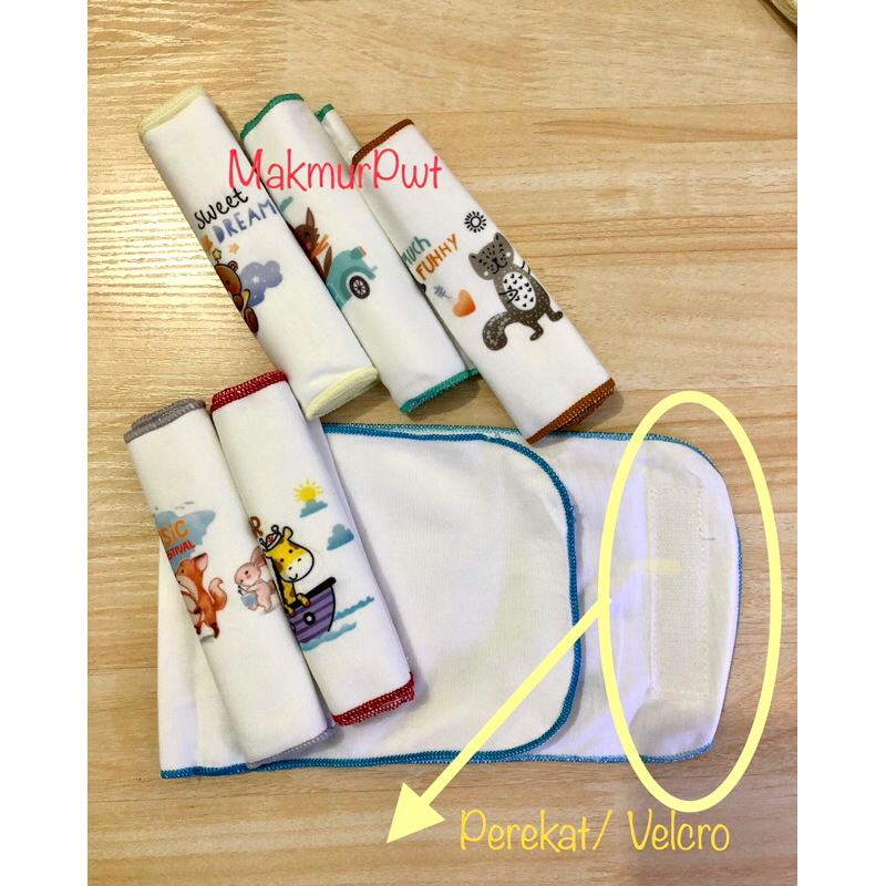 Gurita Bayi Perekat 6pcs