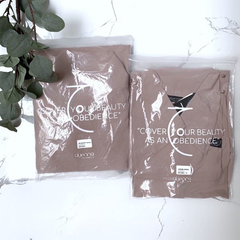 Aljenna Laeeba Natural M Set NWT