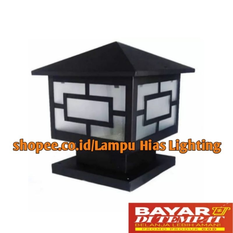 Lampu taman,"lampu hias depan rumah"/lampu pagar depan rumah