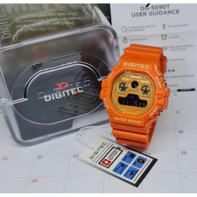 jam tangan digitec DG 5090T Analog-Digital