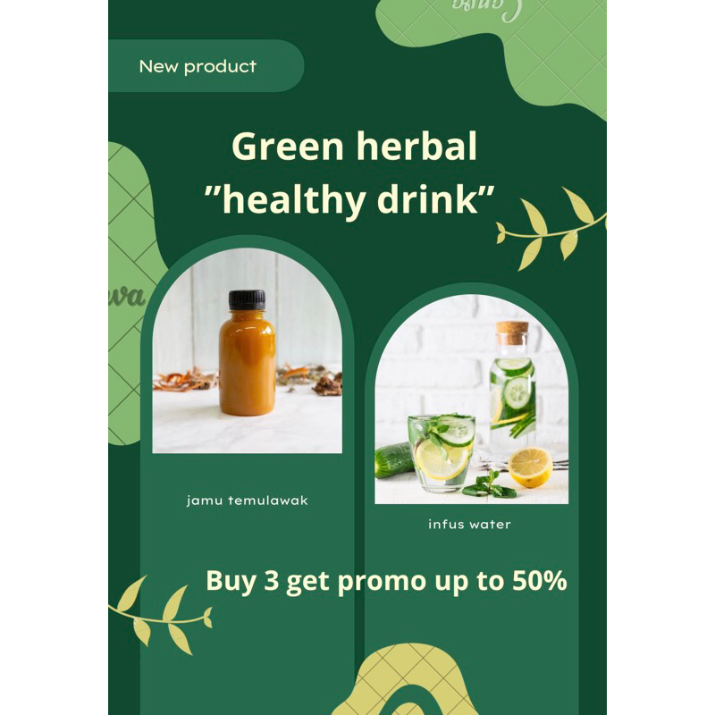 

green herbal healthy drink