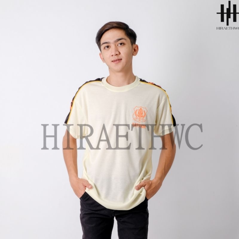 KAOS SATPAM VAVING CREAM LENGAN PENDEK BAJU DINAS SECURITY TYPING TERBAIK