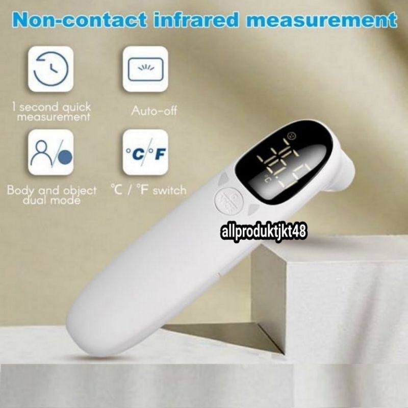 Termometer Infrared Non Contact Digital Suhu Badan Tubuh Thermometer Infrared