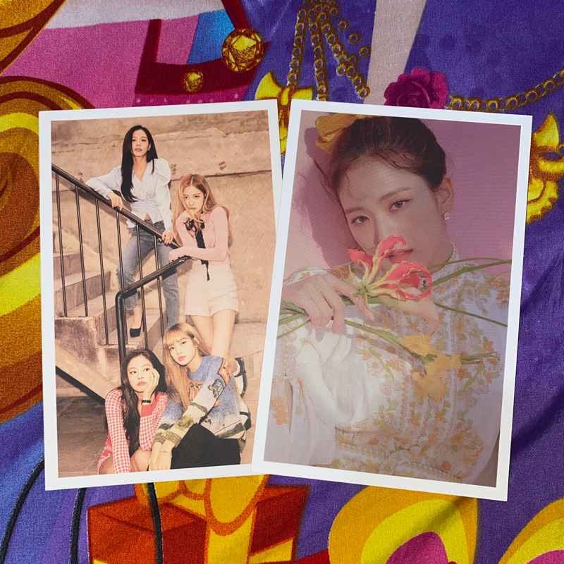 postcard blackpink jisoo welcoming collection 2019 2020 official