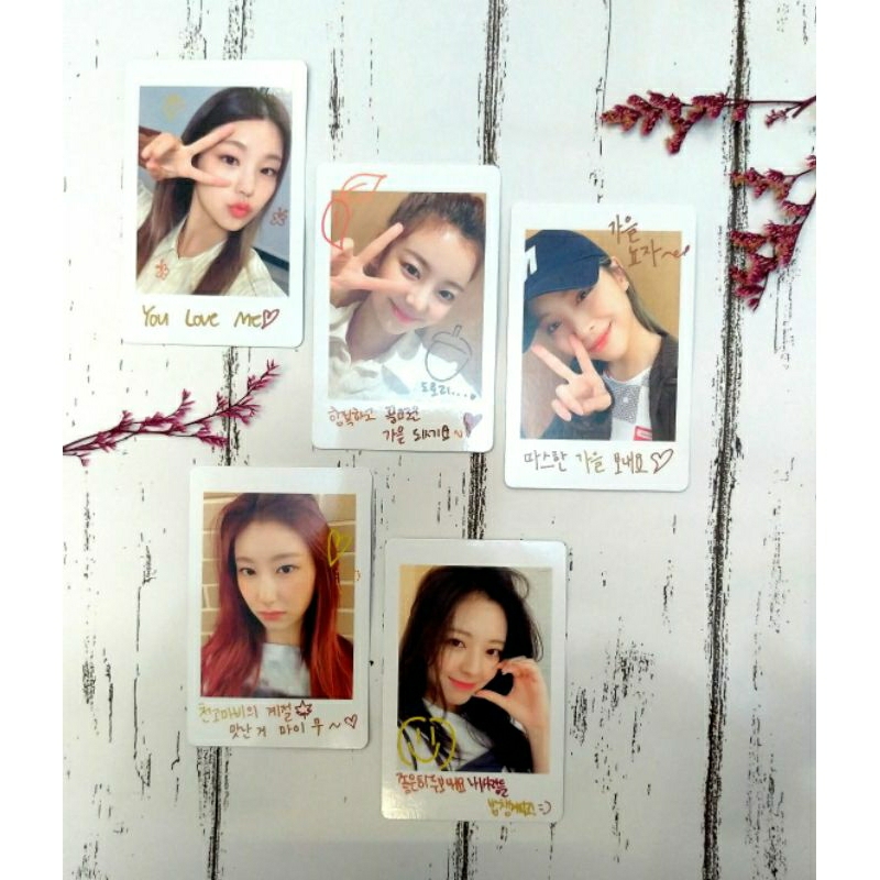 ITZY No Bad Days September Polaroid