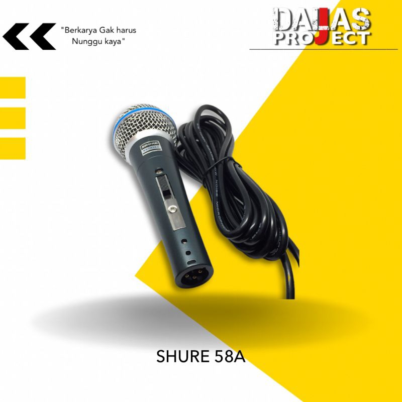 Mic Dynamic Shure Beta 58a