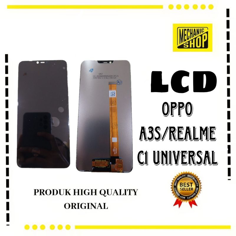 Lcd Oppo a3s/Realme c1 Universal